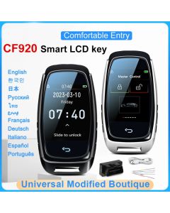 Cf920 modifizierte universelle Fernbedienung Smart LCD-Schlüssel komfortable Eingabe Auto Lock Keyless Go für Audi/BMW/Ford/Mazda/Toyota/Kia