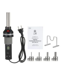 portable temperature-controlled soldering hot air gun