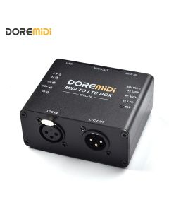 MIDI Zu LTC Box Ist MIDI Zeit Code und SMPTE LTC Zeit Code Umwandlung Gerät Entwickelt Synchronisieren Zeit von MIDI audio und Beleuchtung