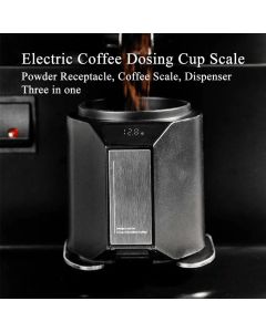 Powder scale coffee powder weighing cup powder container with electronic scale coffee powder scale cup coffee tool