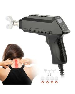 Electric spine massage device