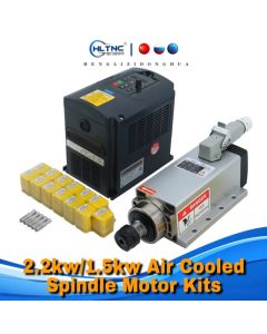 air cooled spindle motor