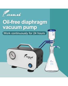 JOANLAB DC 12v Mini Oil-free Diaphragm Vacuum Pump Laboratory Filter Pump Portable Lab Equipment