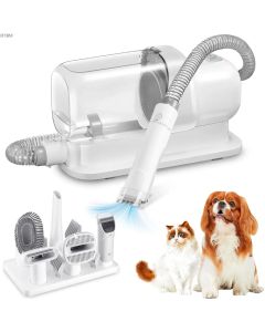 Dog grooming vacuum