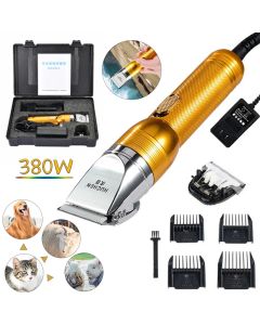 Household pet grooming machine