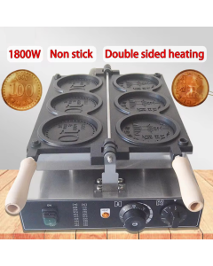 3pcs Coin waffle iron korean