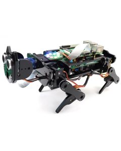Freenove Robot Dog Kit für Himbeer Pi 5 4 b 3 b b a, Gehen, Selbst ausgleich, Gesichts erkennung, Ball verfolgung, Ultraschall