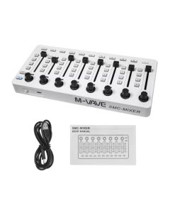 M-VAVE SMC-Mixer Wireless MIDI Controller Mischpult BT-Verbindung USB-Controller Mixer für die meisten elektroakustischen Instrumente
