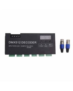 24-Kanal-DMX-Decoder-Digitalanzeige Rgbw Dmx512 Dimmtreiber-LED-Controller für Stage Bar Dc5v24v