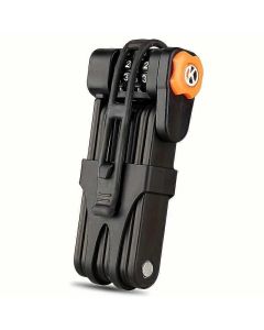 Serrure de vélo pliante Portable avec clé et support de serrure serrure de sécurité en acier robuste pour vélo de route moto vélo L