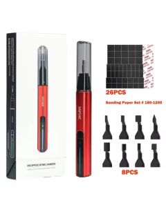 DSPIAE ES-A Plastic Model Reciprocating Sander DIY Electric USB Charging Grinding Pen Grinding Heads Sandpaper Military Craft Tools