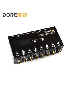 Doremidi MIDI effects switcher (MES-8) controller, der schalten und umgehen können audio effekte gesteuert durch midi eingebauten Puffer