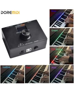 DOREMIDI MIDI Licht Box (MLT-10) Ist EIN Controller Steuert RGB Licht Streifen Durch MIDI Nachrichten