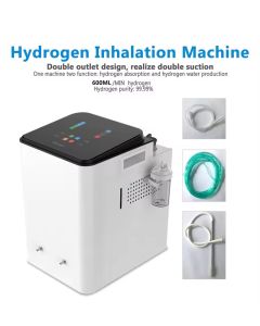 Geräuscharmer Wasserstoff generator Inhalation maschine mit 600 ml/min Reinheit h2 Wasserstoff Wasser reiniger Ionisator spe/pem