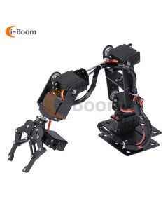 6 dof Roboter manipulator Metall legierung mechanische Arm klemme Klauen-Kit für Arduino mg996r Roboter ausbildung