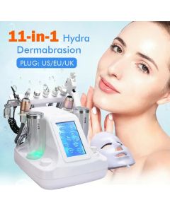 11 in 1 Bio-Lifting Spa Gesichts maschine Wasser Sauerstoffs trahl Hydro Diamant Peeling Mikro derma brasion