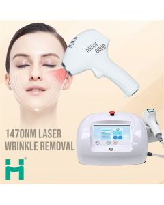 1470nm Diodenlaser Faltenentfernungsmaschine Reparatur Gesichts Hautstraffung entfernung Dehnung streifen Bauch falten Schönheits maschine