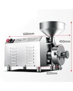 HR-3000 Elektrische Getreide Grinder 50KG 3000W Kommerziellen Schleifen Maschine für Trockene Getreide Soja Mais Gewürz Kraut Kaffee Bean weizen Ri