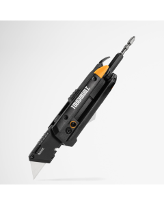 Klappmesser für Elektriker mit Bit-Treiber, Hebelstange, doppelseitiges 5-in-1-Handwerkzeug