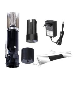 Elektrischer Fischschuppenentferner 120W - Wasserdichtes Meeresfrüchte-Messer | Schnelle & einfache Fischreinigung für Angler Restaurants Heimgebrauch