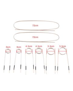 8Pcs Mini Magnetische Heizung DIY Spulen Spule Ductor Magnetische Heizung Kit Flammenlose Wärme Zubehör