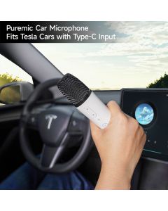 Q1-Tesla-Mikrofon, KaraokeMic, kabelloses Handmikrofon mit 4 Joy-Effekten, wiederaufladbares Mikrofon mit Typ-C-Empfänger und USB-Konverter