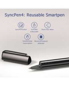 Newyes syncpen4 Löschbares, wiederverwendbares Smartpen-Set Smart Notebook Intelligentes und präzises Schreibsystem Unterstützt Offline-Speicher