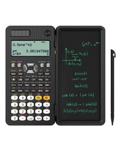 Solar Scientific Calculator mit LCD Notizblock 417 Funktionen Professionelle Tragbare Faltbare Rechner für Studenten Verbesserte 991ES