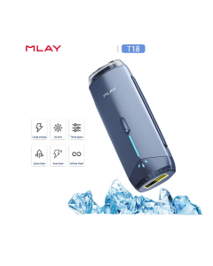 Mlay T18 ICE Cooling Hair Removal Device with Unlimited Shots, Permanent IPL Laser, Painless Epilator for Home Use