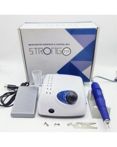 Professional nail drill 65W - 40,000 rpm high power for nail design | Electric file with 105L airflow & micro motor | New version