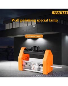 Spezielle LED-Importlampe zum Polieren von Wänden, transparente Ecklampe, Perlenwand, Akzeptanzlampe, Farbe, Polieren, Hilfswerkzeug
