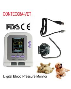 CONTEC 08A-VET Portable Veterinary Blood Pressure Monitor with 6-11cm Cuff