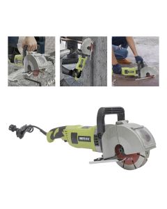 4000W Elektrischer Wandrillenschneider, Schlitzschneider, 125 mm, 5 Trennscheiben