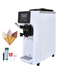 Soft‑Eismaschine 10 l/h Touchscreen, automatische Reinigung, Desktop