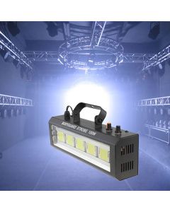 100W LED Strobe Light, Sound/Adjustable Speed/Automatic Control, Disco, Party, Home, Music, Show, Stage Projector