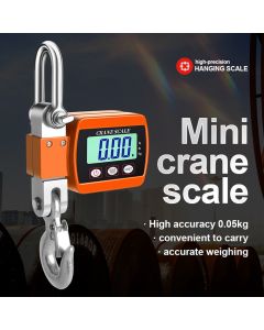 0.05–500 kg LCD-Digitalwaage, Kranwaage, tragbare industrielle elektronische Waage