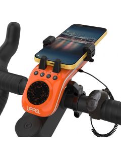 10 in 1 Bicycle Light 5000 mAh Rechargeable Front Lamp Bike Phone Holder with Bluetooth Speaker