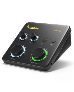 MAONO USB-Audioschnittstelle für PC, XLR-Eingang 24-Bit/192 kHz Routing-Software LOOPBACK ASIO