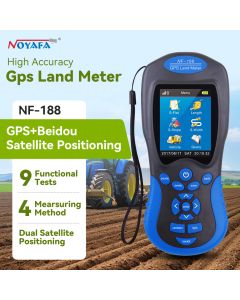 Noyafa NF-188 GPS Land Area Meter, Measuring Device with USB Navigation, Track Calculation Meter