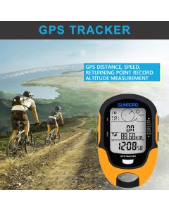 FR510 Portable Digital Altimeter Barometer Compass Locator Handheld GPS Navigation Receiver
