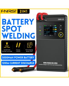 FNIRSI SWM-10 Tragbarer Akku-Punktschweißgerät DIY Mini-Schweißgerät 18650 Akku Schweißwerkzeug