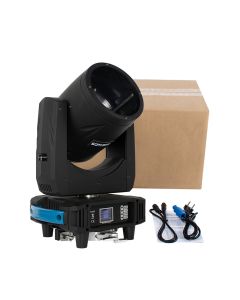Projecteur LED 400W à tête mobile, éclairage COB, lumière chaude/froide, zoom, idéal pour discothèques, soirées et DJ
