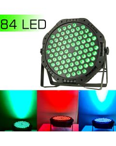 80W 84LED PAR lighting LED Party Flat Strobe DMX512