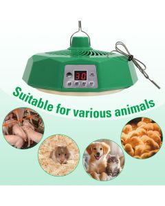 Lampe chauffante Pet Smart pour animaux de compagnie, contrôle de la température, chauffage de l'air avec télécommande