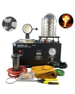 Cast Vakuum und Schmelzen Maschine Digital Display Hohe Temperatur Raffination Wertvolle Metall Schmuck Casting Werkzeug