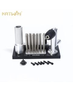 Sprung ring hersteller Werkzeuge Draht zieh gerät Schmuck herstellung Kit hand betätigte Draht zieh maschine mit 20 Spindeln