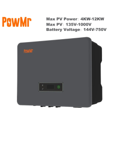 Powmr 3-Phasen-Dual-MPT-Tracker Hybrid-Solar wechsel richter 220V 12kW reiner Sinus-Wechsel richter bms max pv 1000V.