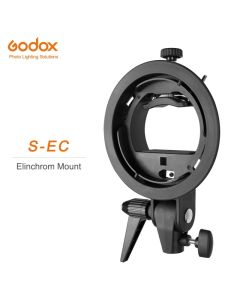 Support de montage Speedlite Godox S-Type S-EC pour boîte à lumière flash speedlite à montage Elinchrom