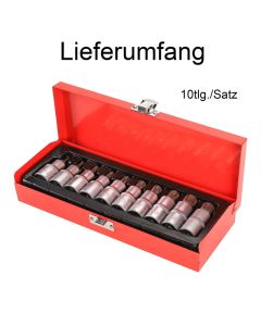 Jeu de clés à douilles multi-dents