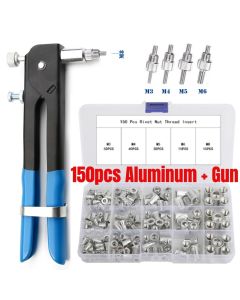 Threaded rivet set M3-M8